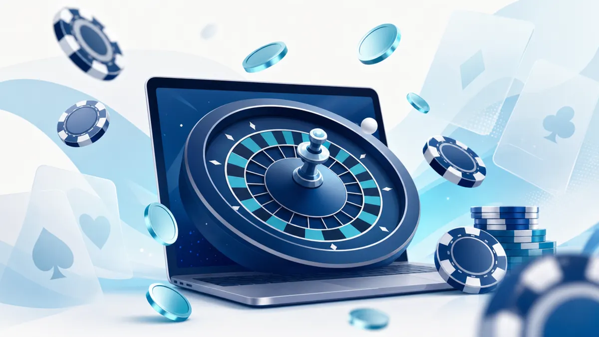 Online ruleta – ilustrace